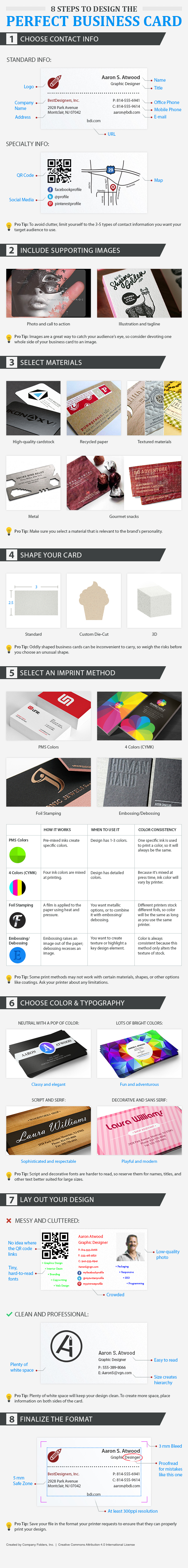 Business Card Design Tips